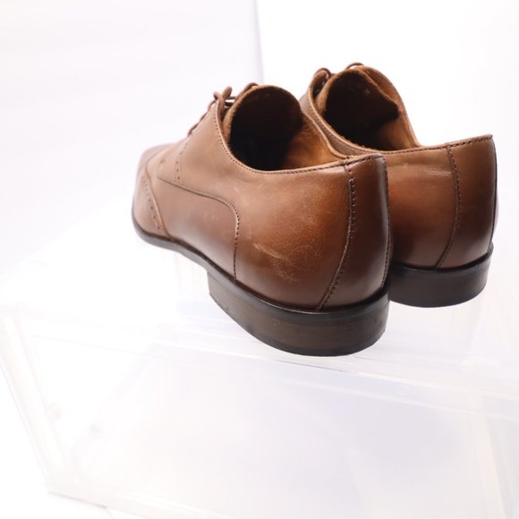 7020   MICHAEL SHANNON 7020 Italian Couture  Leather  Shoes  size us 11.5 main image 7